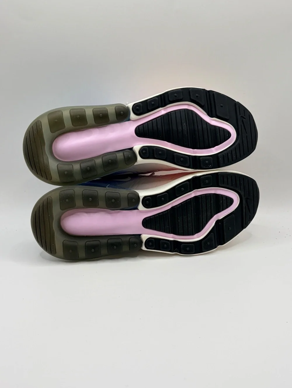 Women's Air Max 270 in the Aluminum / Alabaster / Pink Foam / Sail- NO BOX